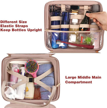 Samira | Versatile Hanging Toiletry Bag with Multiple Compartments 3