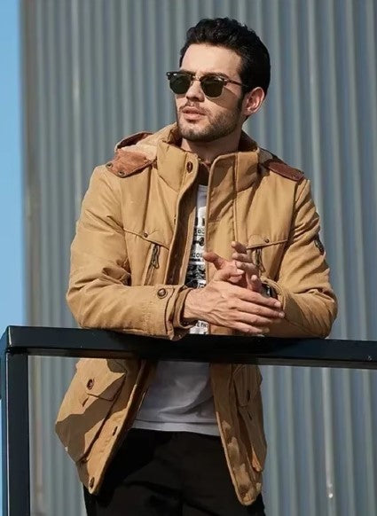 Daniel | Men's Winter Jacket with Hood-2