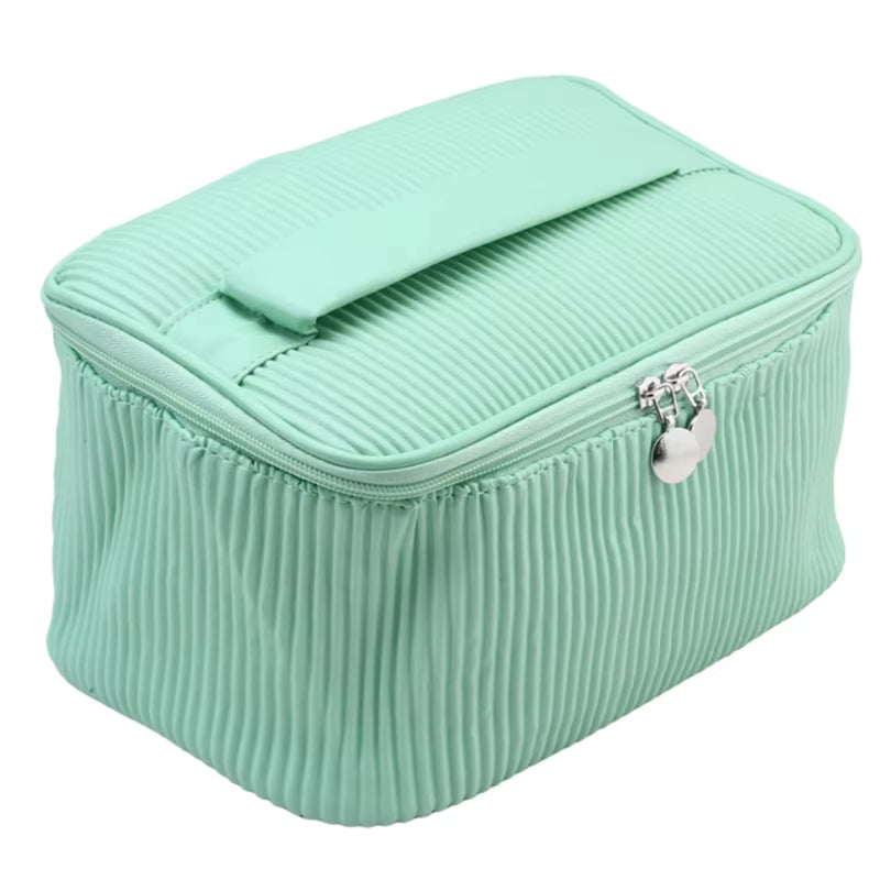 Raquel | Zipper Toast Travel Makeup Cosmetic Toiletry Set Bag 1