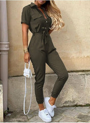IVY | Summer Cargo Jumpsuit-2