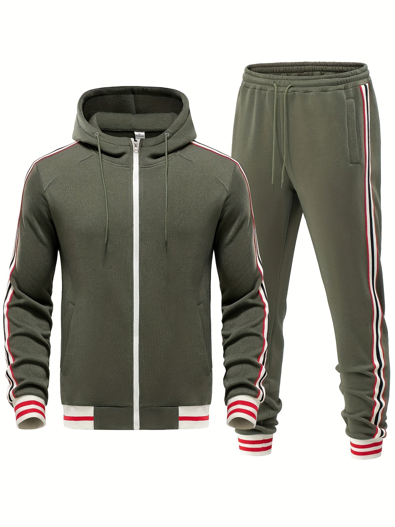 JUDE | 2-Piece Tracksuit with Stripe Pattern-3
