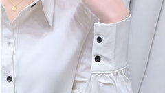 Premium-Seidenmischbluse - Executive Luxuskollektion