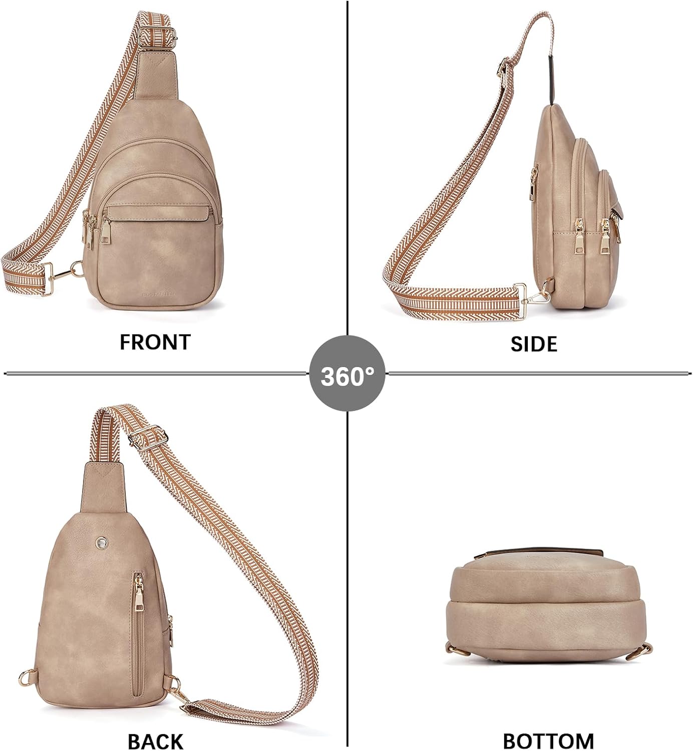 Alice | Chic PU Leather Crossbody Sling Bag for Effortless Style 3