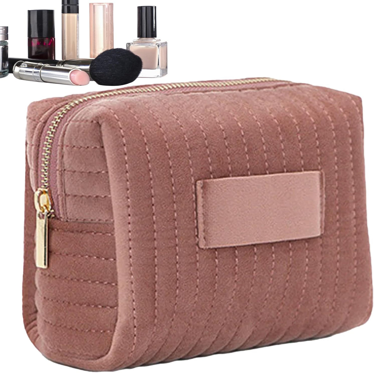 Lisa | Luxurious Velvet Makeup Organizer 4