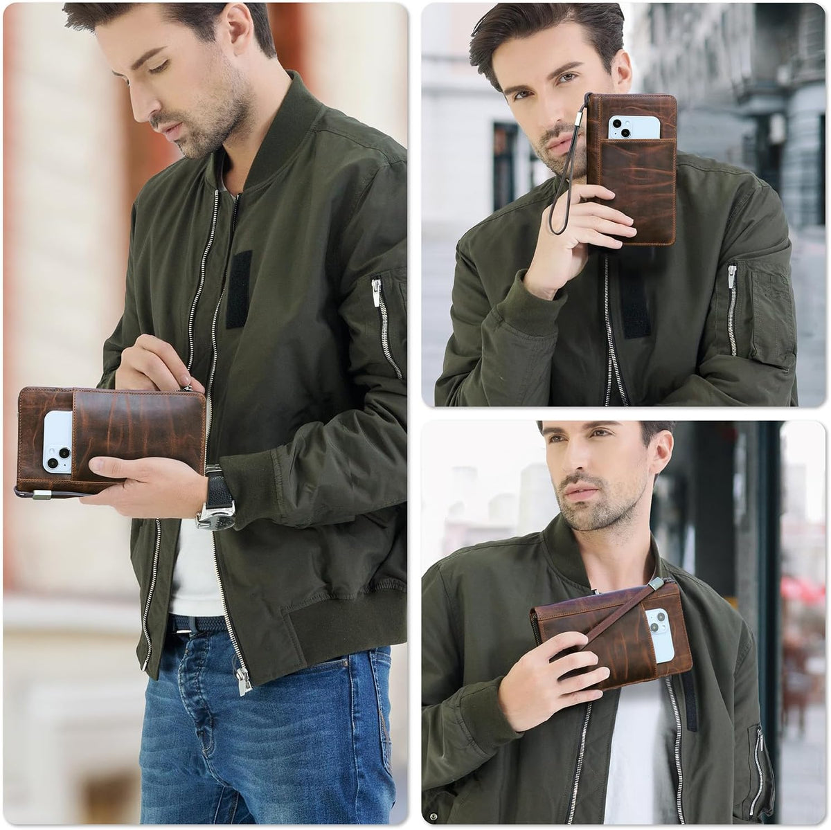 Ocean | Full Leather Passport Holder 5