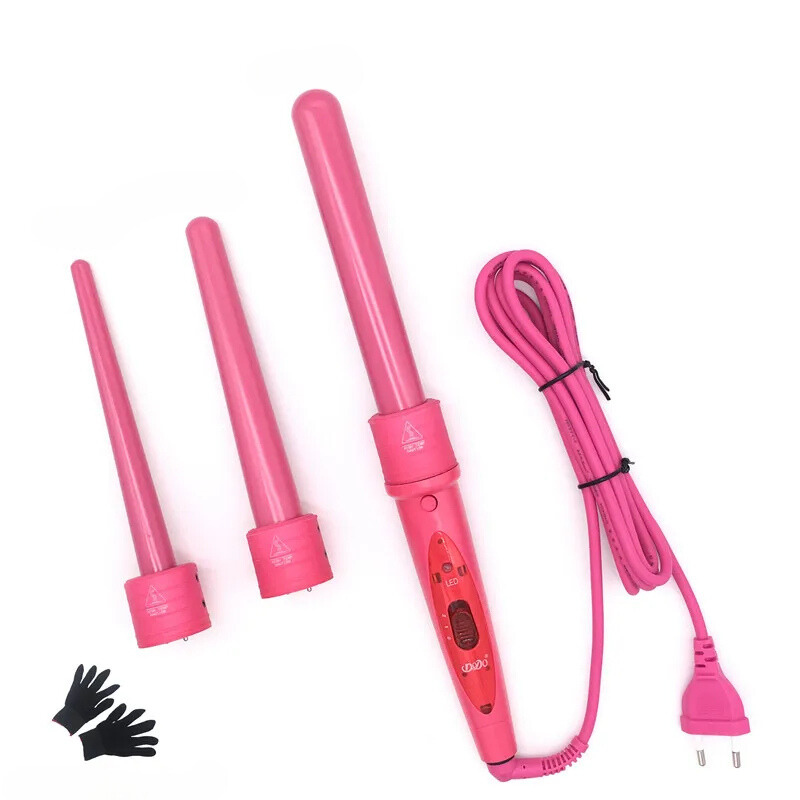 FlexiCurl - 3-Part Ceramic Hair Curler Set-1