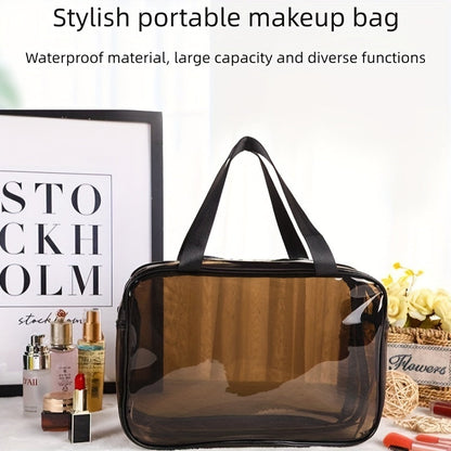 Clare | Clearer and practical cosmetic bag with double compartment 2