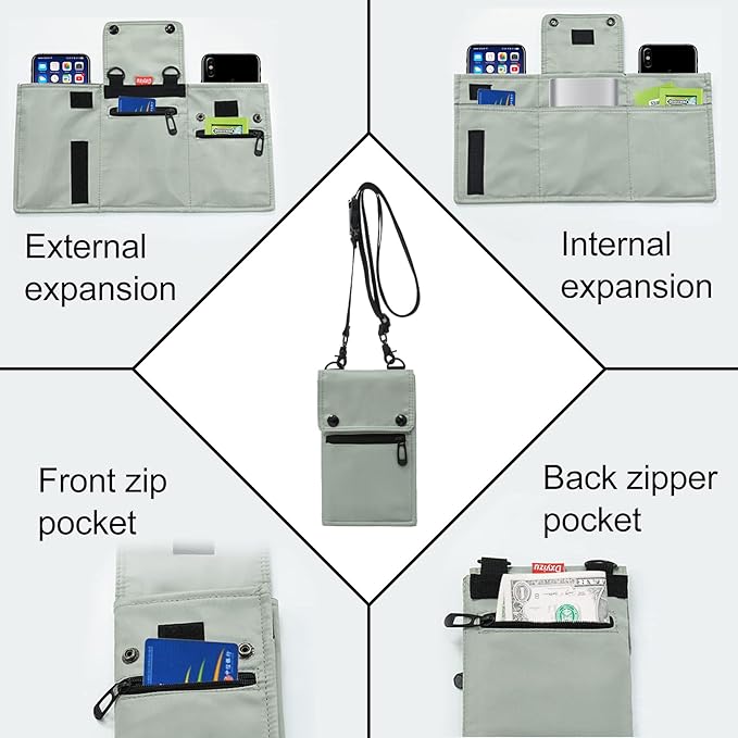 Kamari | Foldable Hands-Free Crossbody Phone Pouch 5
