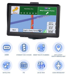 7" GPS Navigation System – 2025 Upgraded Sat Nav for Cars & Trucks 2