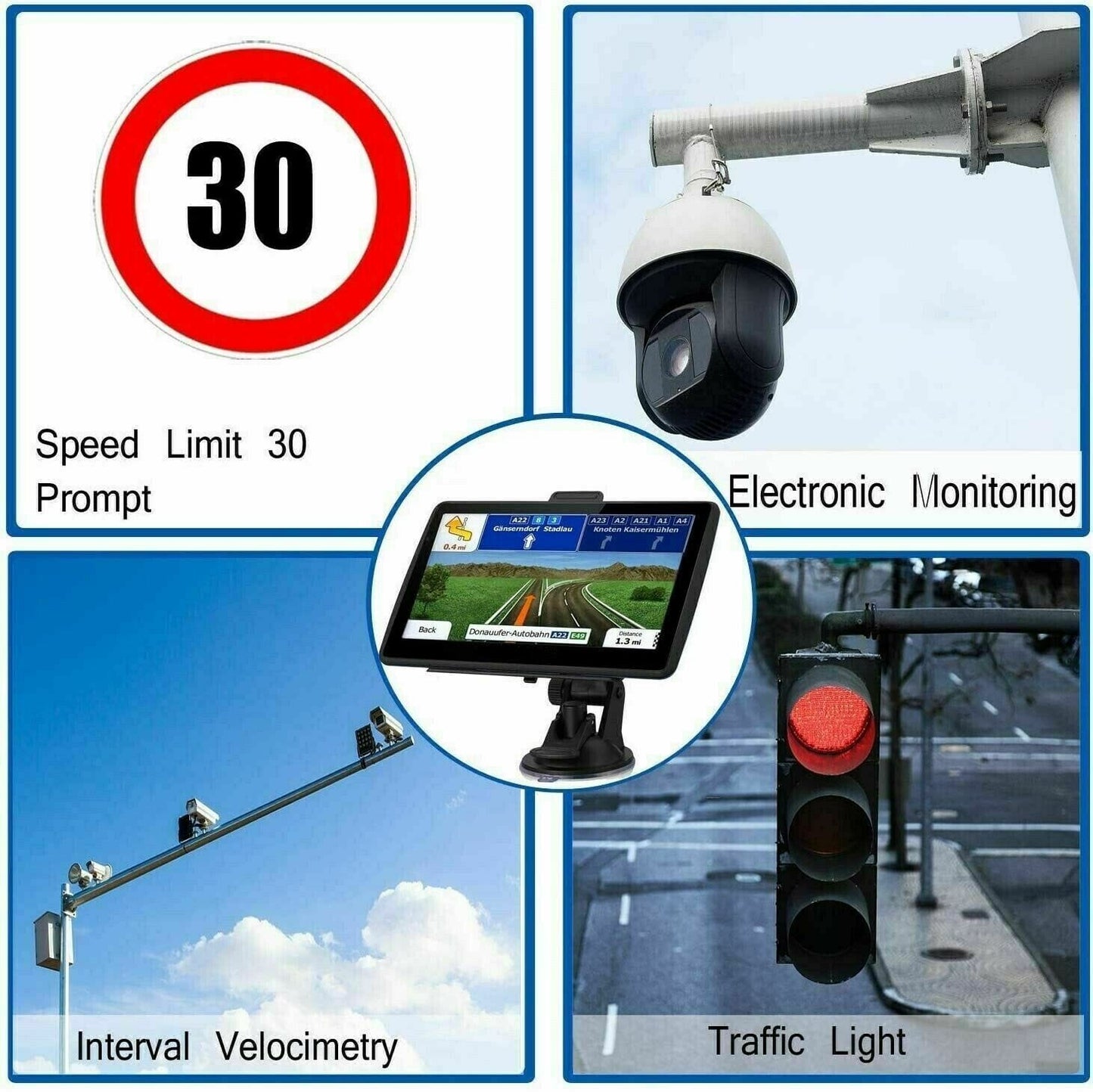 7" GPS Navigation System – 2025 Upgraded Sat Nav for Cars & Trucks 5