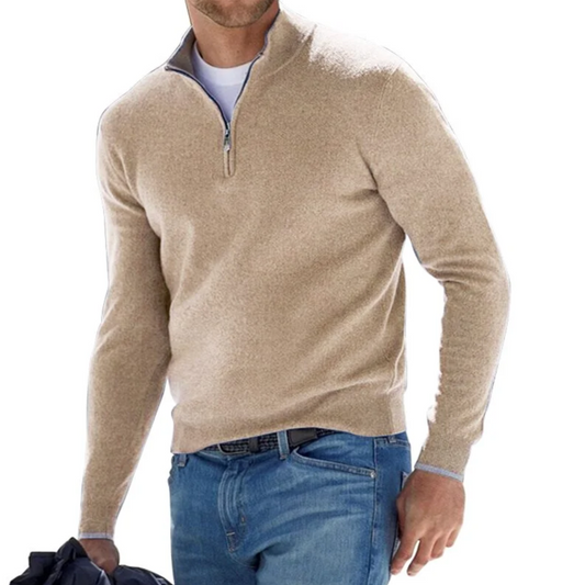 MORRIS | Zip-Up Pullover Men-1