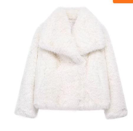 Manteau de Luxe en Fausse Fourrure - L'Excellence Hivernale