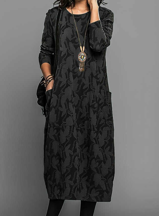  LEAH | Chic Dress with Stylish Pockets-4