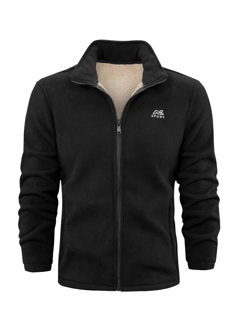 DENZIL | Fleece Lined Warm Cardigan-4