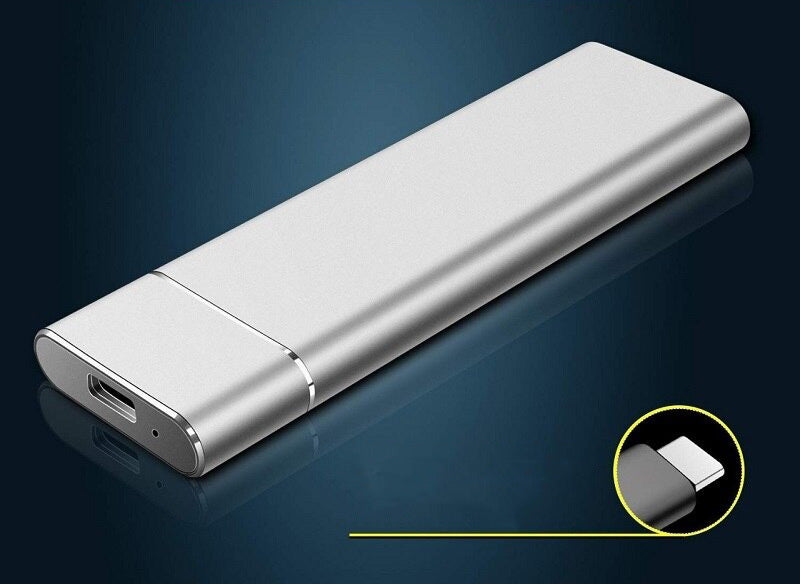 8TB portable SSD external hard drive with USB 3.1 for fast file transmissions - light and compact design 4