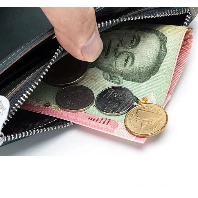 Mikaela | Genuine Leather Anti-Theft Passport Holder Travel Wallet 6