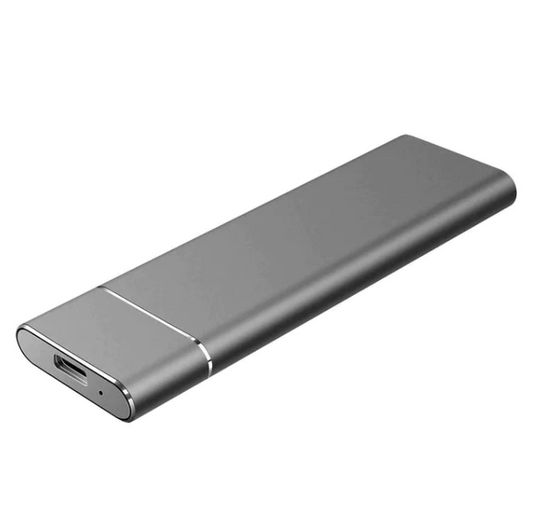 8 TB portable external hard drive with high transmission speed and durable aluminum housing 0