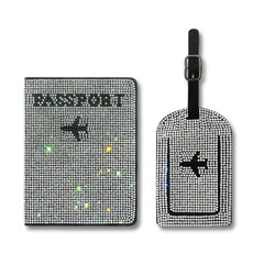 Lottie | Glittering Passport Holder & Luggage Tag Set 2