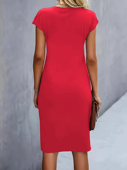  Ava | Chic Crew Neck Dress – Effortless Day-to-Night Sophistication-5