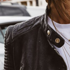 AUDREY | Leather Jacket for Women 2