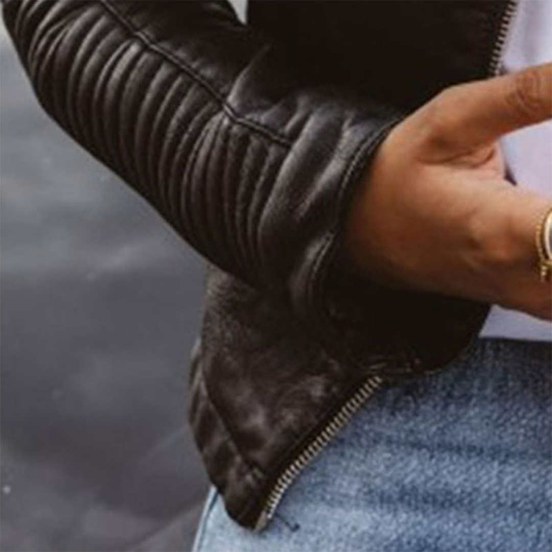 AUDREY | Leather Jacket for Women 3