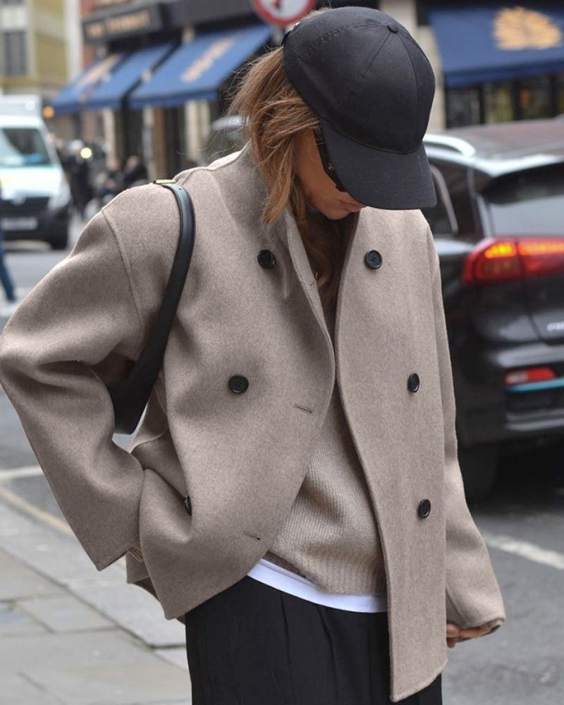 AVA | Designer Loose Jack Woolblend 0
