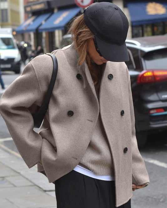 AVA | Designer Loose Jack Woolblend 0