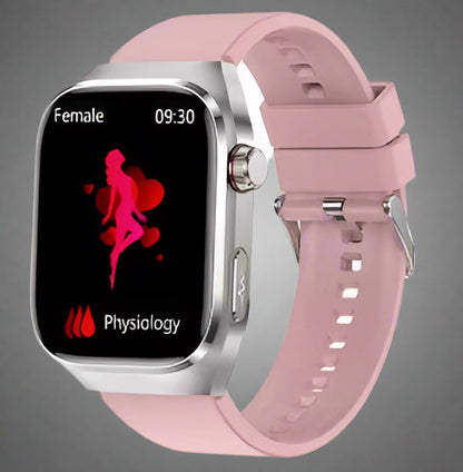 Advanced Health Smartwatch with EKG, blood sugar monitoring, 2.04-inch amoled display-water-density fitness tracker 10