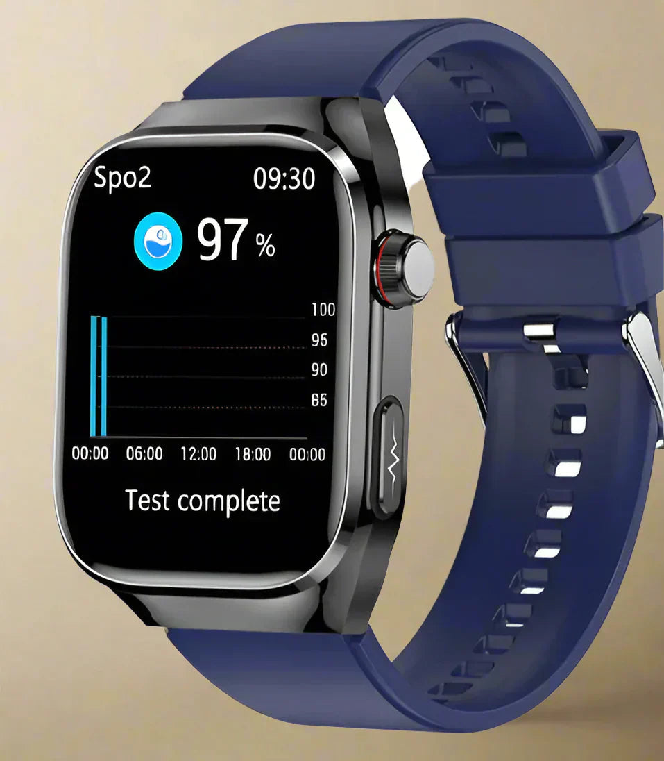 Advanced Health Smartwatch with EKG, blood sugar monitoring, 2.04-inch amoled display-water-density fitness tracker 7