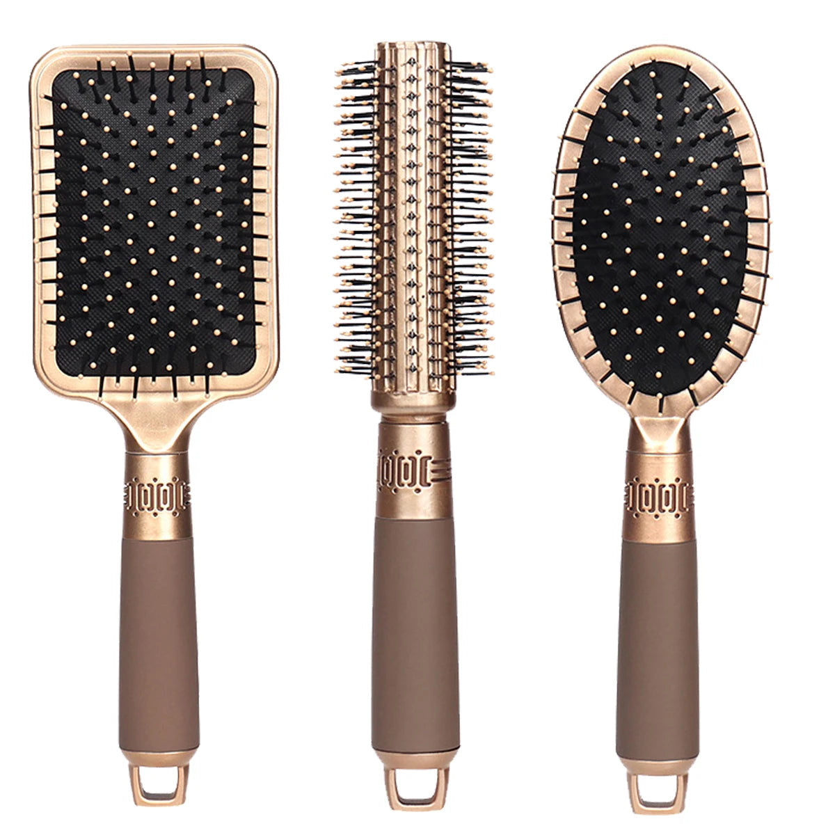 AirFlex Pro - Anti-Static Airbag Massage Paddle Brush for Curly Hair 1