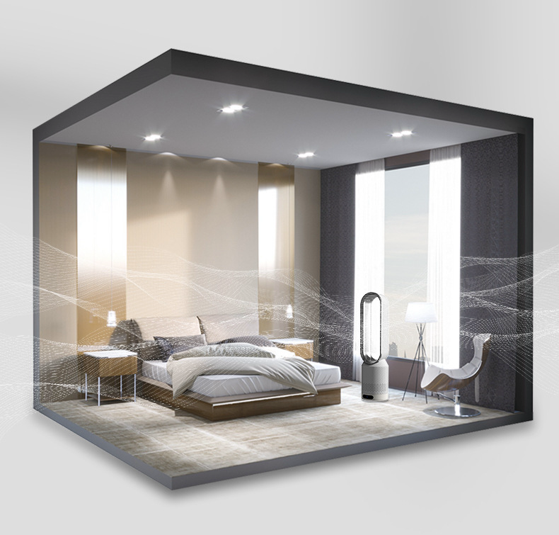 Airpure | 3-in-1 air cooler with air purifier | oscillation & LED touch 7