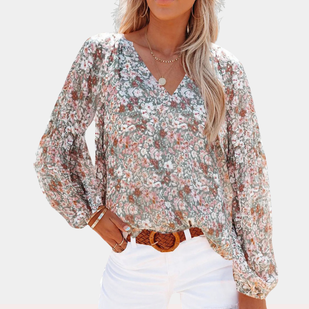  REMI | Long Sleeve Women's Blouse-4