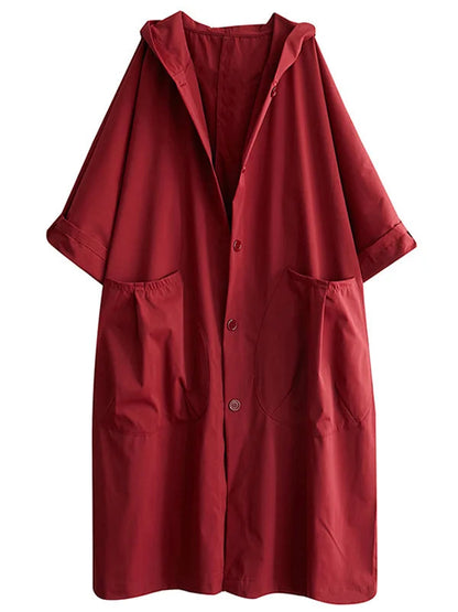 Anselmia | Women's Hooded Trench Coat 10
