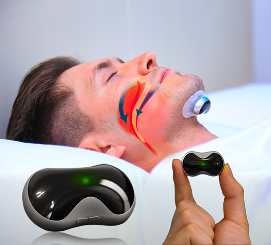 Anti-Ruscing device with electrostimulation technology-Bocchino comfortable anti-crevation for better sleep quality 0