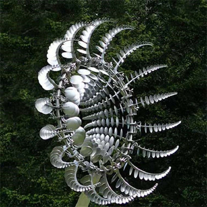 Anti-Rust Kinetic Metal Wind Spinner Windmill for Outdoor Garden Decor & Landscaping 0