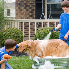 AquaFlex | Adjustable Lightweight Garden Hose with Multi-Pattern Spray Nozzle 2