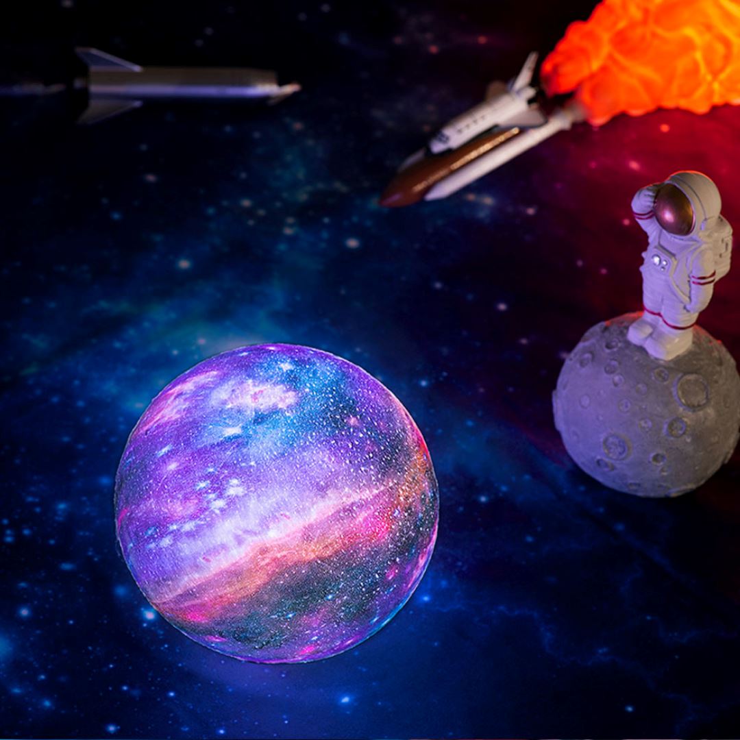 Asteria | Wireless 3D Moon Lamp 7