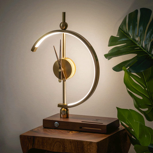 AuraTime™ | Luxury Lamp Clock and Charger 0