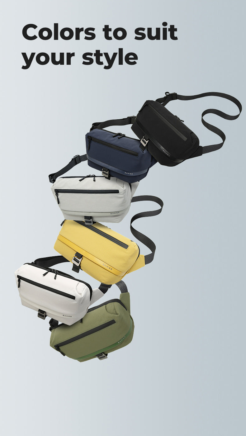 BANGE 2025 Ultralight, waterproof sling bag for urban explorers 3