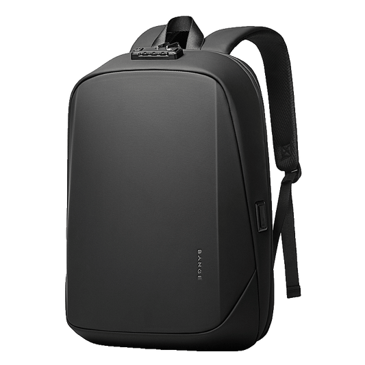 BANGE Anti-Theft Hard Shell Backpack with TSA Lock and USB Port 0