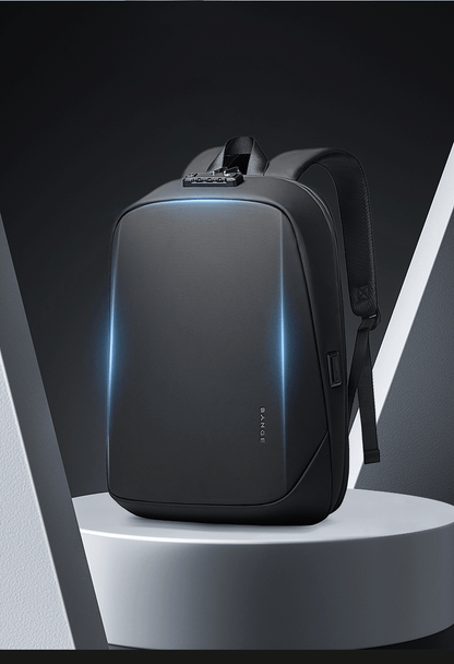 BANGE Anti-Theft Hard Shell Backpack with TSA Lock and USB Port 4