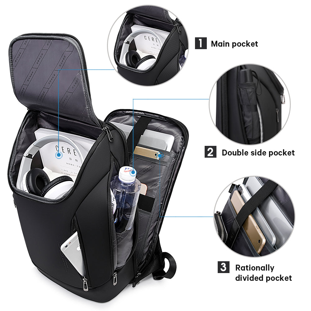 BANGE BUSINESS 15.6 INCH LAPTOP BACKPACK FOR MEN AND WOMEN 1