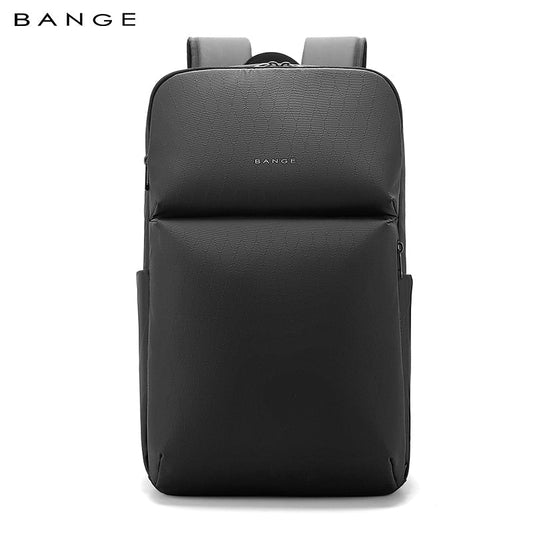 BANGE Bestseller: Slim, waterproof 15.6-inch laptop backpack for business and school 0