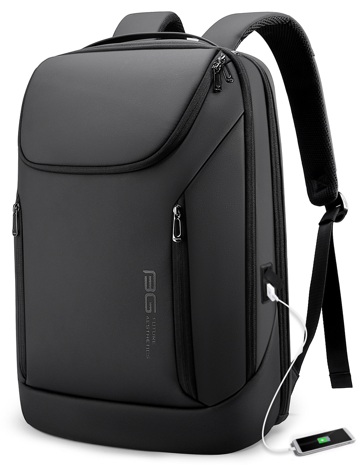 BANGE Business Waterproof Backpack Suitable for 15.6 inch Laptop Backpack with USB Charging 0