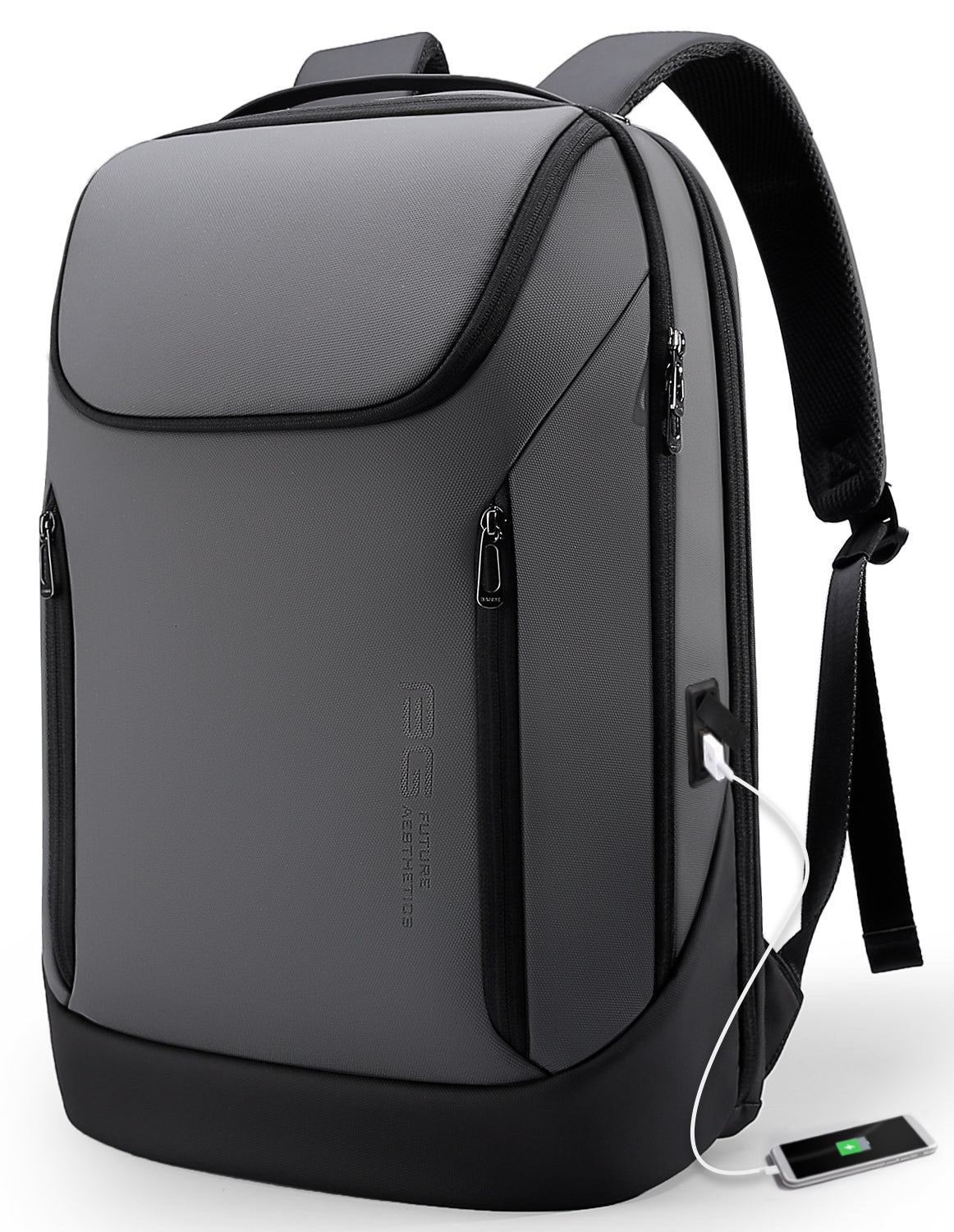BANGE Business Waterproof Backpack Suitable for 15.6 inch Laptop Backpack with USB Charging 7