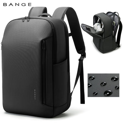 BANGE Hot Sale Ergonomic Waterproof Business Traveler Essential Laptop Backpack 0