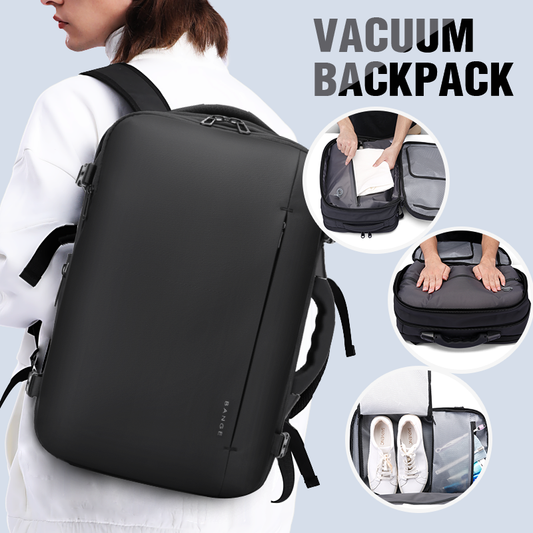 BANGE Hot Sale New Arrival 50L USB TSA Lock Weight Handle Waterproof Men Vacuum Compression Laptop Backpack 0
