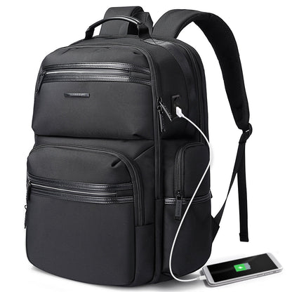 BANGE Laptop Backpack for Men, Business Travel Backpacks with USB Charging Port, Weekender Carry-on Backpack 0