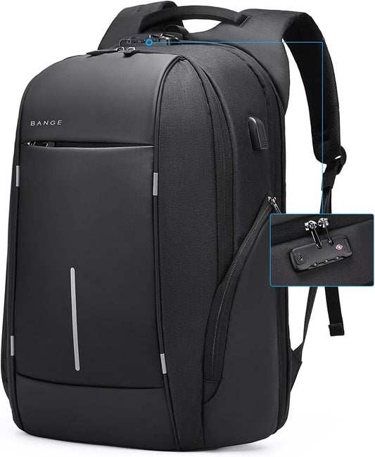 BANGE Lightweight Travel Backpack, Laptop Backpack for 15.6 inch Notebooks, Fashionable Work Backpacks for Everyday Use for Men and Women 0