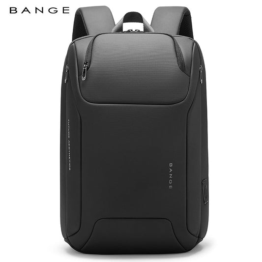 BANGE Minimalist Commuter Business Backpack with USB Port 0